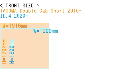 #TACOMA Double Cab Short 2016- + ID.4 2020-